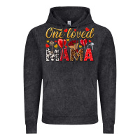 Vintage Black One loved mama valentines day Vintage Hoodie - HowdyJamesFarm