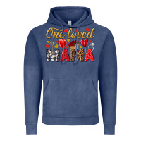 Vintage Denim One loved mama valentines day Vintage Hoodie - HowdyJamesFarm