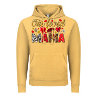 Vintage Mustard One loved mama valentines day Vintage Hoodie - HowdyJamesFarm