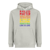Moon Dust Black Lives Matter List Heavyweight Hoodie - longCreatives