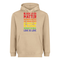 Mushroom Black Lives Matter List Heavyweight Hoodie - longCreatives