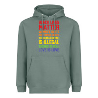 Sage Black Lives Matter List Heavyweight Hoodie - longCreatives