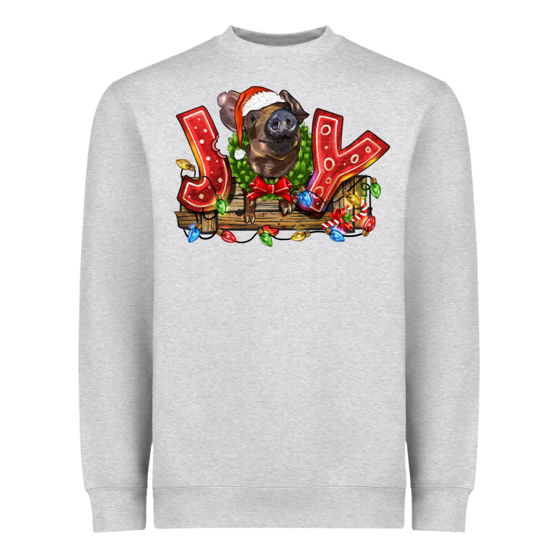 Joy Pig Heavyweight Sweatshirt by LillyAllenDesigns | Teevron