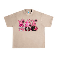 French Oak breast cancer gnomes Urban Heavy Tee - CowGirlArtShop