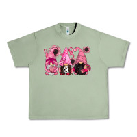 Oil Green breast cancer gnomes Urban Heavy Tee - CowGirlArtShop