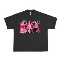 Pigment Black breast cancer gnomes Urban Heavy Tee - CowGirlArtShop