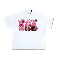 White breast cancer gnomes Urban Heavy Tee - CowGirlArtShop