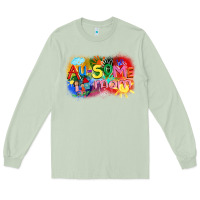 Matcha Au-some mom Autism Long Sleeve Tee - FaDigitalArtStudio