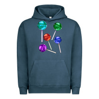 Pigment Midnight Navy lollipops Urban Hoodie - AdoDesignShop