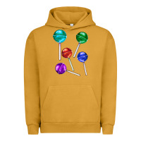 Pigment Peanut Butter lollipops Urban Hoodie - AdoDesignShop