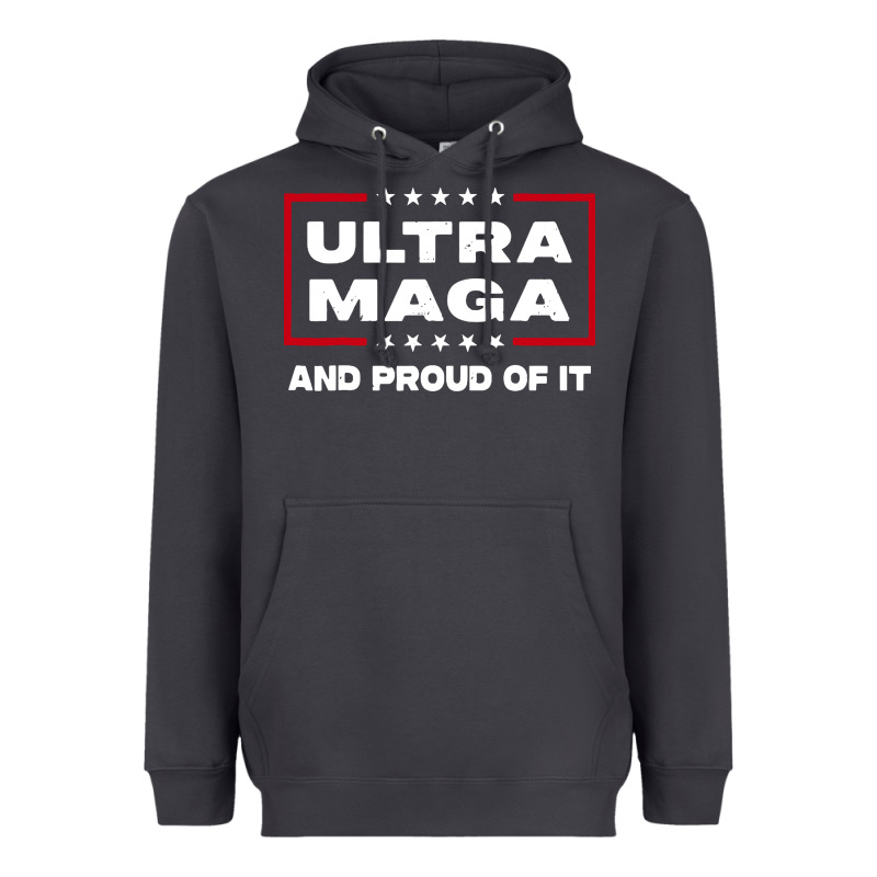 Proud Ultra Maga Heavyweight Hoodie by longCreatives | Teevron
