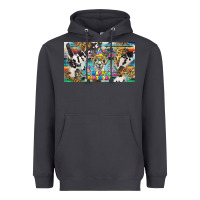 Smoke happy birthday alpaca blue cup Heavyweight Hoodie - BarkalooDesign