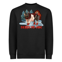 Black merry pigmas Heavyweight Sweatshirt - LillyAllenDesigns