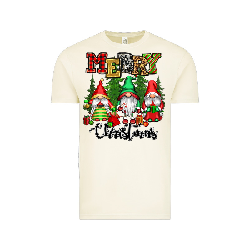 Merry Christmas Gnomes Vintage Tee by CowGirlArtShop | Teevron