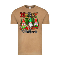 Vintage Camel merry christmas gnomes Vintage Tee - CowGirlArtShop