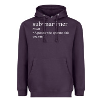 Submariner Definition  I Pigboat Submersible Nuclear Heavyweight Hoodie | Teevron