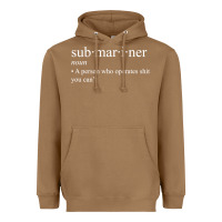 Toasted Coconut Submariner Definition  I Pigboat Submersible Nuclear Heavyweight Hoodie - longCreatives