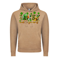 Vintage Coffee Lucky and i gnome it St. Patrick's Day Vintage Hoodie - CowGirlArtShop