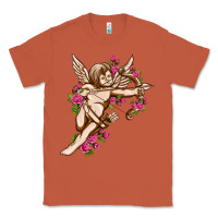 Copper Cupid with rose Valentine's Day Classic Tee - HowdyJamesFarm