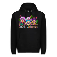 Black howdy valentines Premium Hoodie - CowhideDigitalArt