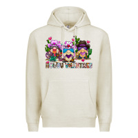 Oatmeal Heather howdy valentines Premium Hoodie - CowhideDigitalArt