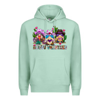 Seafoam howdy valentines Premium Hoodie - CowhideDigitalArt