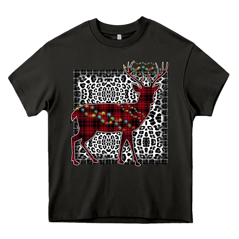 Christmas Deer Heavy Core Tee by Bettercallsaul | Teevron