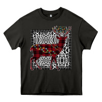 Asphalt Christmas Deer Heavy Core Tee - Bettercallsaul