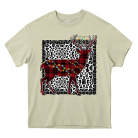 Mossy Christmas Deer Heavy Core Tee - Bettercallsaul