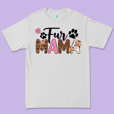 Fur Mama Premium Tee Designed By Texasbilliewilder