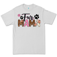 Dove Grey fur mama Premium Tee - texasbilliewilder