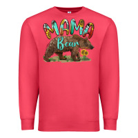 Cardinal mama bear Premium Sweatshirt - BarkalooDesign