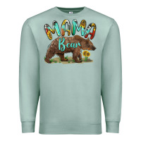Seafoam mama bear Premium Sweatshirt - BarkalooDesign
