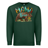 Sports Green mama bear Premium Sweatshirt - BarkalooDesign