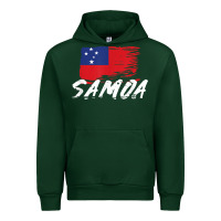 Forest Green samoan gifts   somoan flag t shirt Urban Hoodie - longCreatives