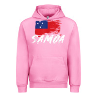 Fuchsia Pink samoan gifts   somoan flag t shirt Urban Hoodie - longCreatives