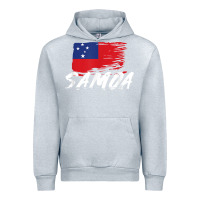 Heather Grey samoan gifts   somoan flag t shirt Urban Hoodie - longCreatives