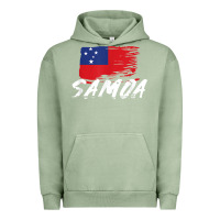 Pigment Oil Green samoan gifts   somoan flag t shirt Urban Hoodie - longCreatives