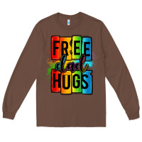 Chestnut free dad hugs Long Sleeve Tee - OliviaCreatesArt