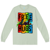Matcha free dad hugs Long Sleeve Tee - OliviaCreatesArt