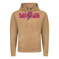 Vintage Camel Mama neon lightning bolt mother's day Vintage Hoodie - HowdyJamesFarm