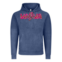 Vintage Denim Mama neon lightning bolt mother's day Vintage Hoodie - HowdyJamesFarm