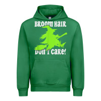 Emerald witches saying broom hair dont care halloween camper joke Urban Hoodie - longCreatives
