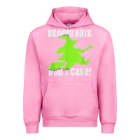 Fuchsia Pink witches saying broom hair dont care halloween camper joke Urban Hoodie - longCreatives