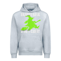 Heather Grey witches saying broom hair dont care halloween camper joke Urban Hoodie - longCreatives