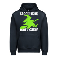 Navy witches saying broom hair dont care halloween camper joke Urban Hoodie - longCreatives