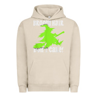 Pigment French Oak witches saying broom hair dont care halloween camper joke Urban Hoodie - longCreatives