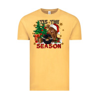 Vintage Mustard tis the season Vintage Tee - CowGirlArtShop