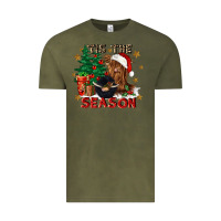 Vintage Olive tis the season Vintage Tee - CowGirlArtShop