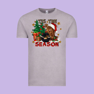 Tis The Season Vintage Tee Designed By Cowgirlartshop